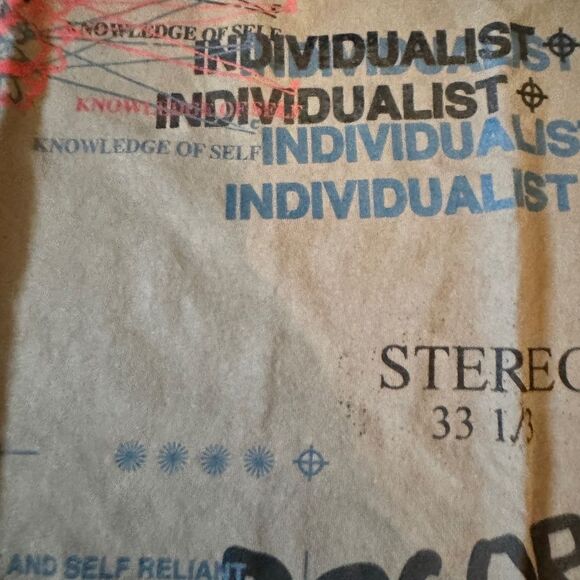 INDVLST (Individualist Lab) "Test Print" Longsleeve T-Shirt - Picture 4 of 6